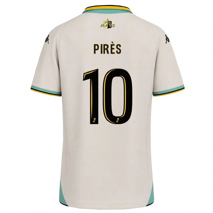 Danxen Homem Camisola Théo Pirès #10 Branco Floral Preto Alternativa 2026/27 Camisa