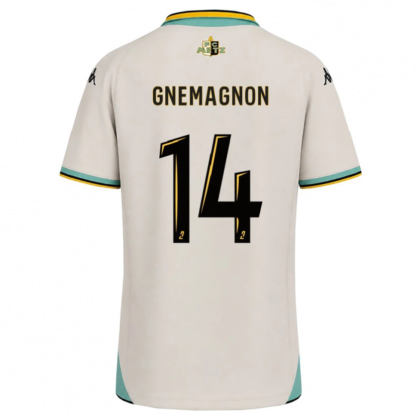 Danxen Homem Camisola Mahi Gnemagnon #14 Branco Floral Preto Alternativa 2026/27 Camisa
