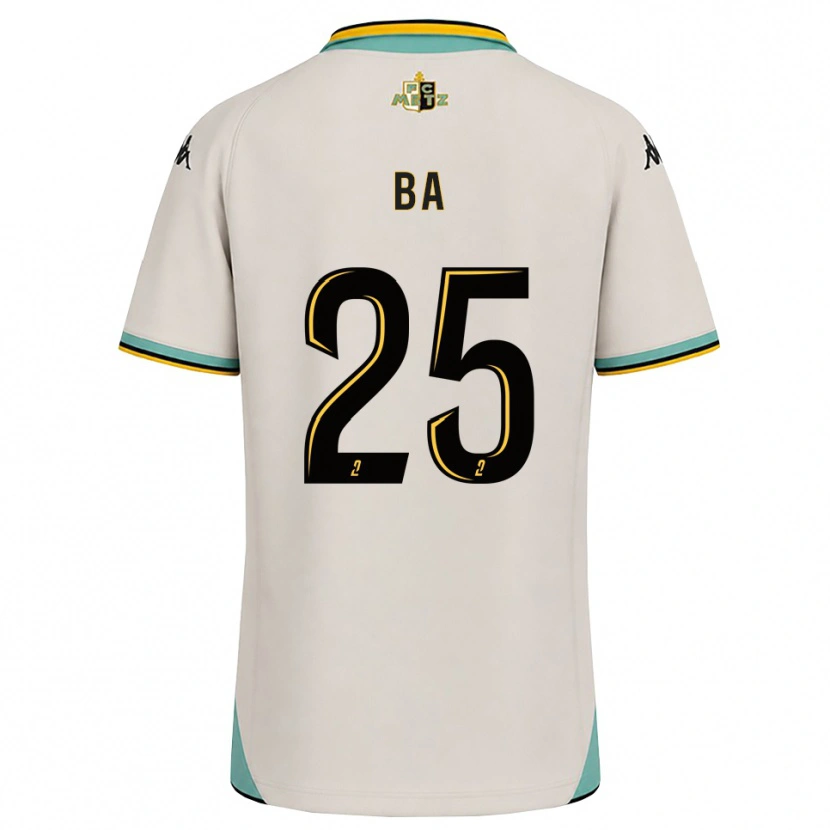 Danxen Homem Camisola Abdoulaye Ba #25 Branco Floral Preto Alternativa 2026/27 Camisa
