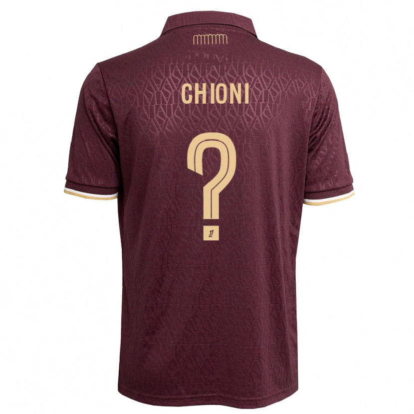 Danxen Homem Camisola Tristan Chioni #0 Marrom Areia De Castanha Alternativa 2026/27 Camisa