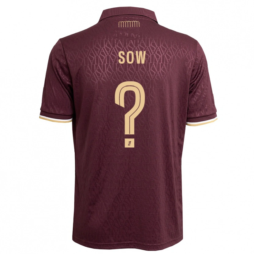 Danxen Homem Camisola Abdoulaye Sow #0 Marrom Areia De Castanha Alternativa 2026/27 Camisa