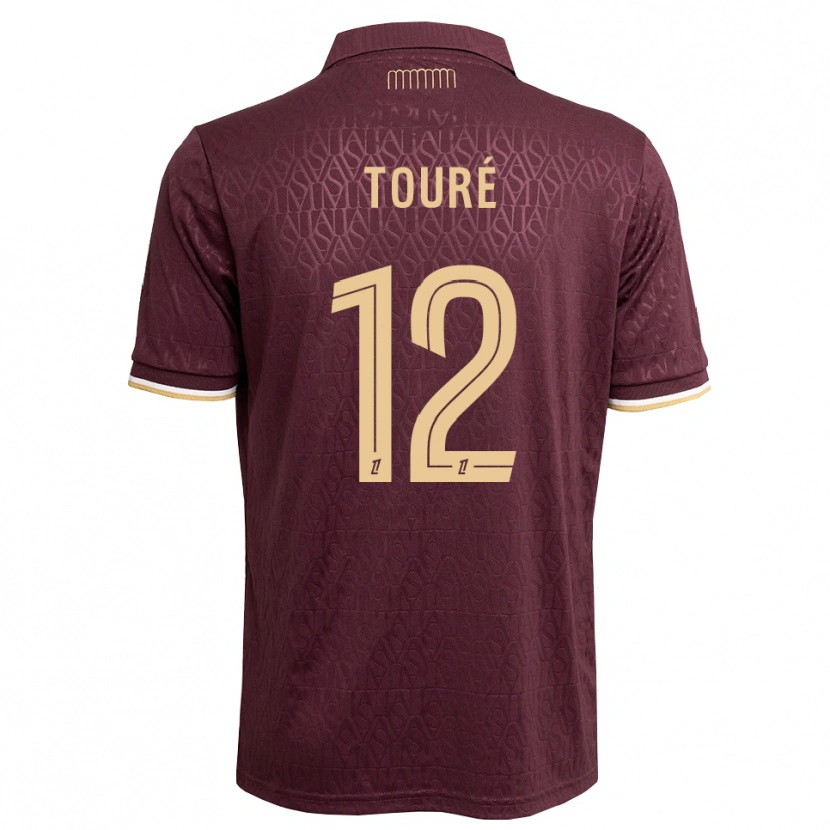 Danxen Homem Camisola Ilane Touré #12 Marrom Areia De Castanha Alternativa 2026/27 Camisa