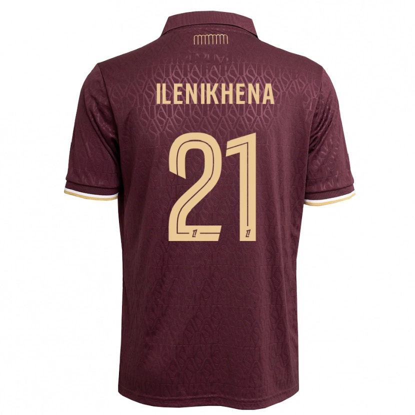 Danxen Homem Camisola George Ilenikhena #21 Marrom Areia De Castanha Alternativa 2026/27 Camisa
