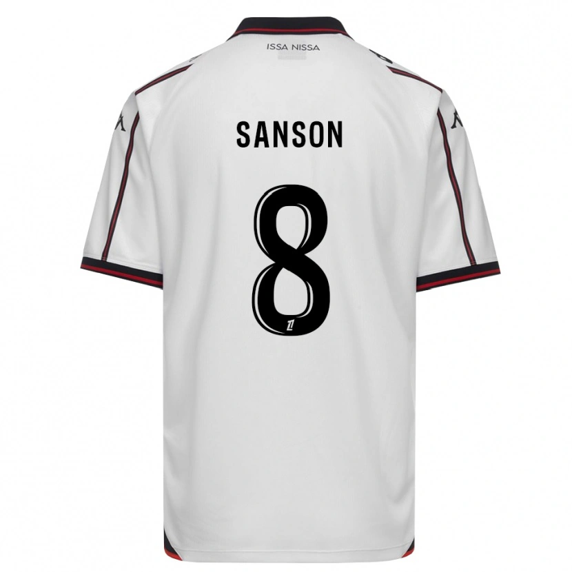 Danxen Homem Camisola Morgan Sanson #8 Preto Branco Alternativa 2026/27 Camisa