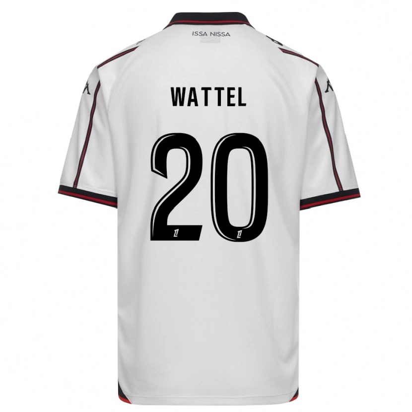 Danxen Homem Camisola Sami Wattel #20 Preto Branco Alternativa 2026/27 Camisa