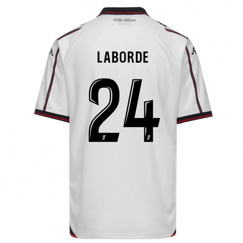 Danxen Homem Camisola Gaëtan Laborde #24 Preto Branco Alternativa 2026/27 Camisa