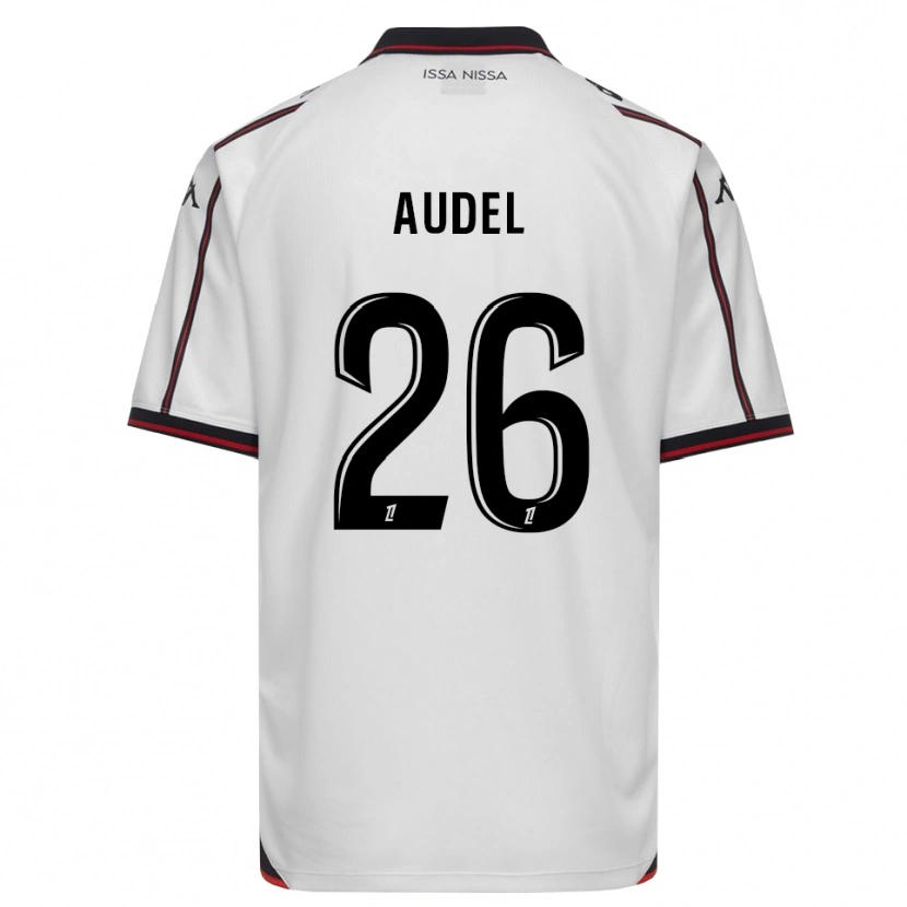 Danxen Homem Camisola Johan Audel #26 Preto Branco Alternativa 2026/27 Camisa