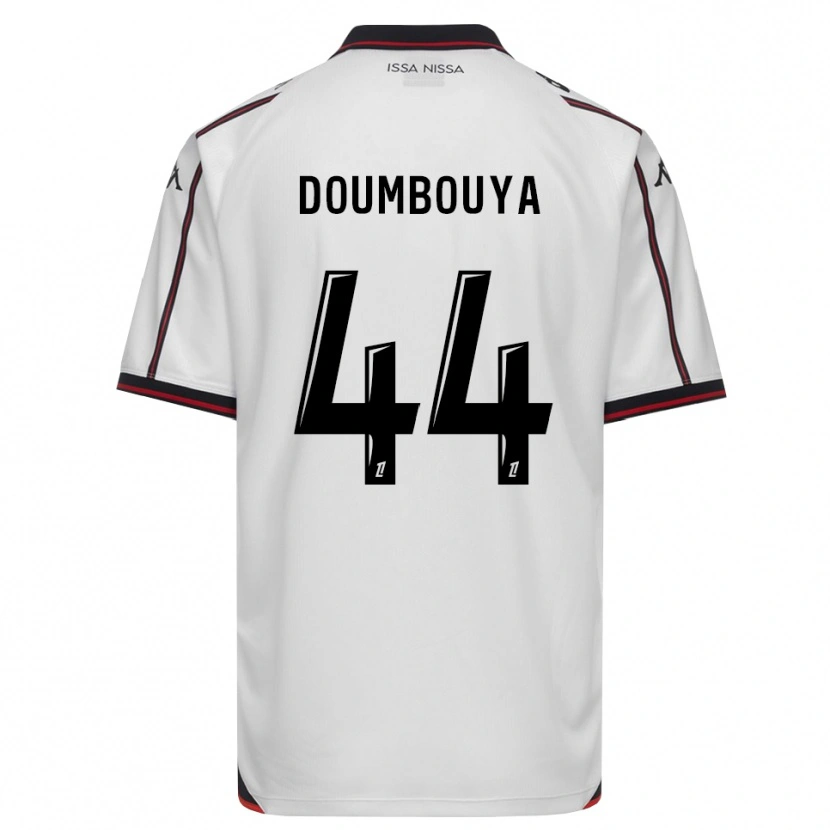 Danxen Homem Camisola Amidou Doumbouya #44 Preto Branco Alternativa 2026/27 Camisa