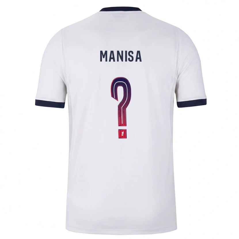 Danxen Homem Camisola Lenny Manisa #0 Branco Preto Vermelho Alternativa 2026/27 Camisa
