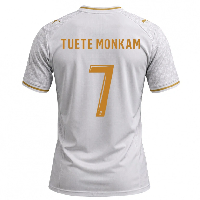 Danxen Homem Camisola Malcolm Tuete Monkam #7 Cinza Dourado Branco Alternativa 2026/27 Camisa