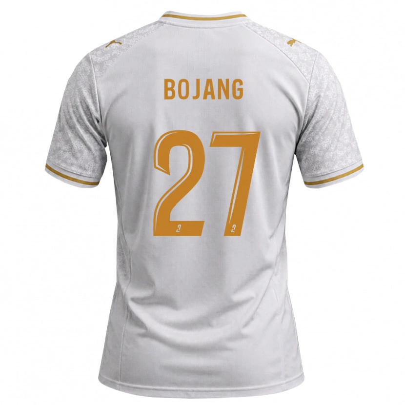 Danxen Homem Camisola Adama Bojang #27 Cinza Dourado Branco Alternativa 2026/27 Camisa