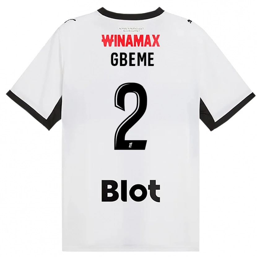Danxen Homem Camisola Mervin Gbeme #2 Preto Branco Vermelho Alternativa 2026/27 Camisa