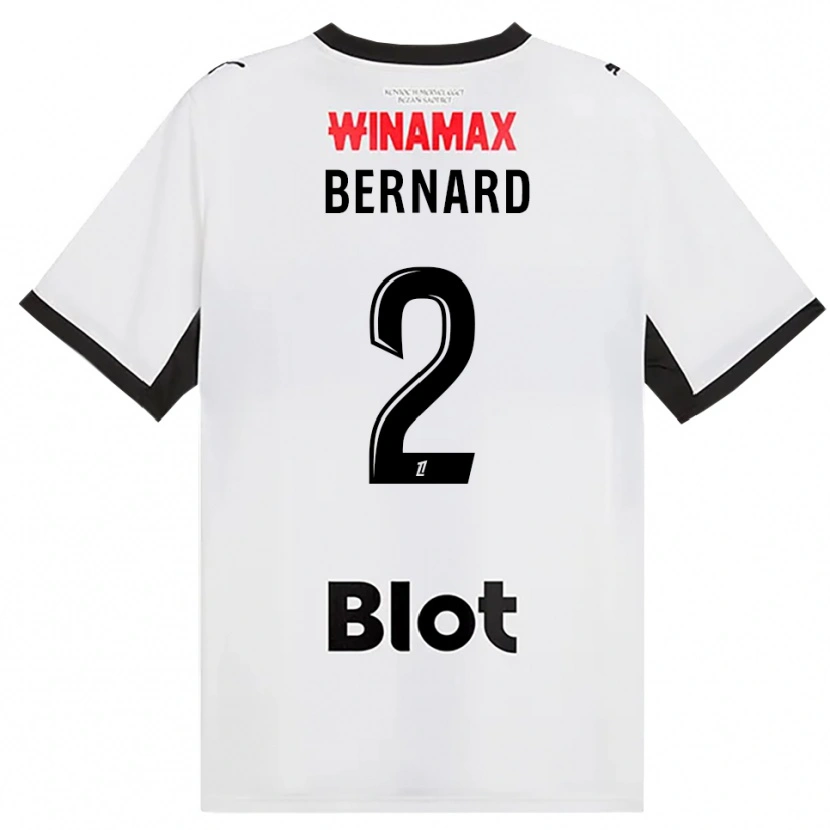 Danxen Homem Camisola Alexis Bernard #2 Preto Branco Vermelho Alternativa 2026/27 Camisa