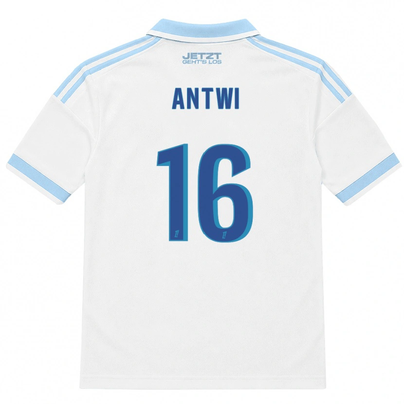 Danxen Homem Camisola Genesis Antwi #16 Azul Céu Claro Branco Vermelho Alternativa 2026/27 Camisa