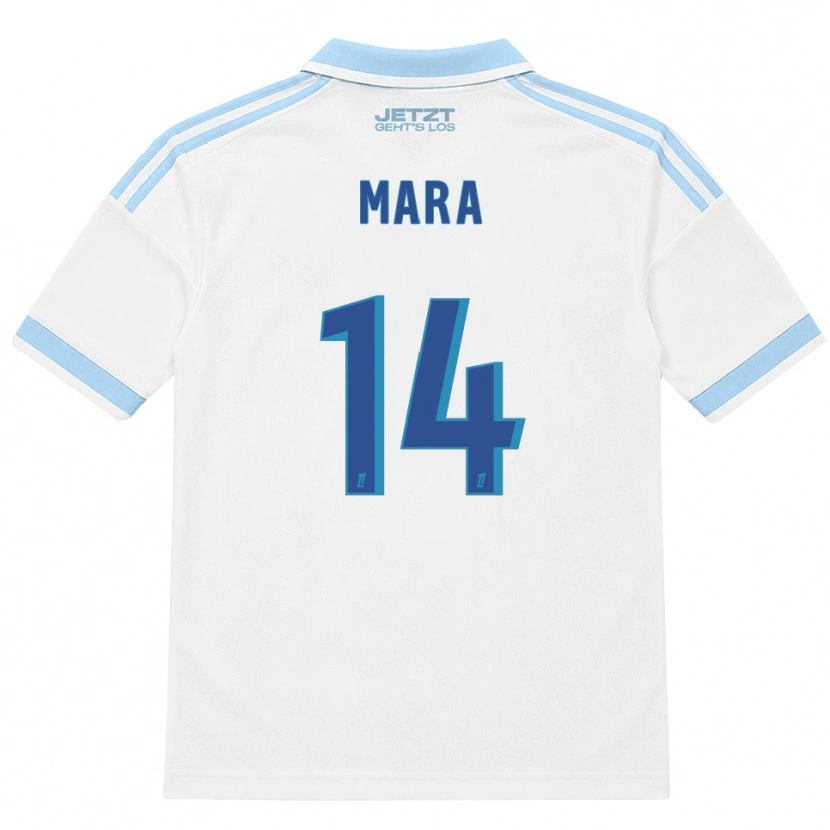 Danxen Homem Camisola Sékou Mara #14 Azul Céu Claro Branco Vermelho Alternativa 2026/27 Camisa