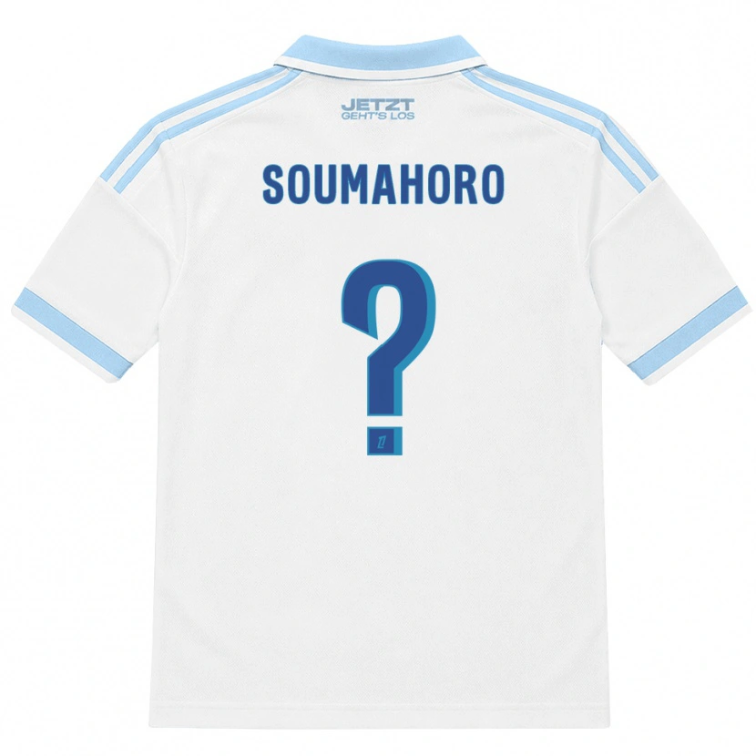 Danxen Homem Camisola Mohamed Soumahoro #0 Azul Céu Claro Branco Vermelho Alternativa 2026/27 Camisa