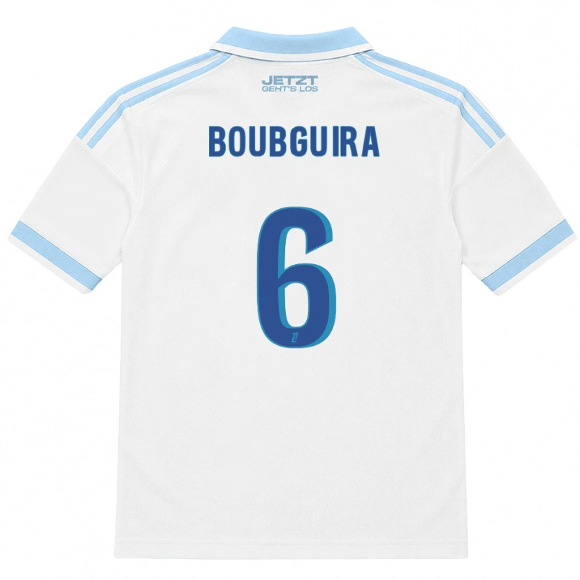 Danxen Homem Camisola Fahim Boubguira #6 Azul Céu Claro Branco Vermelho Alternativa 2026/27 Camisa