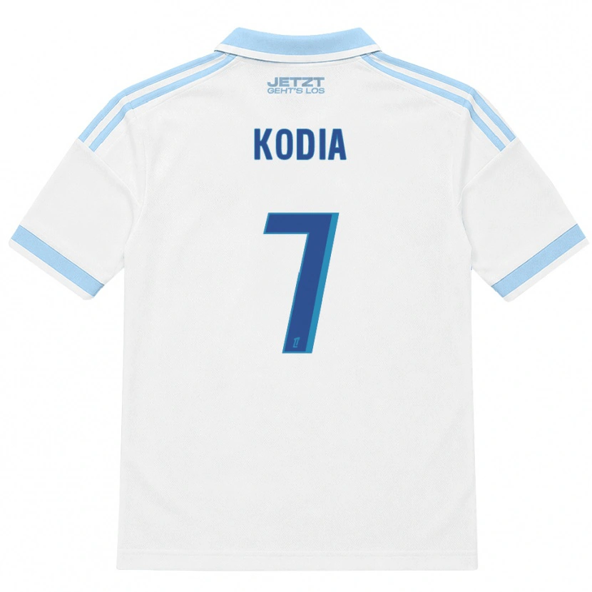 Danxen Homem Camisola Ghianny Kodia #7 Azul Céu Claro Branco Vermelho Alternativa 2026/27 Camisa
