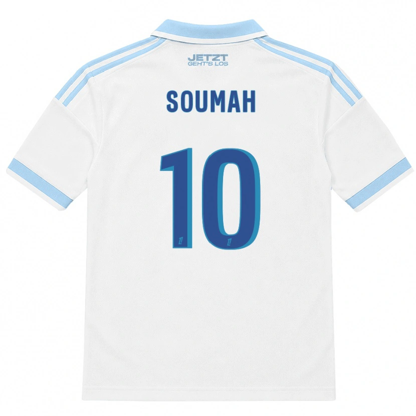 Danxen Homem Camisola Mohamed Soumah #10 Azul Céu Claro Branco Vermelho Alternativa 2026/27 Camisa