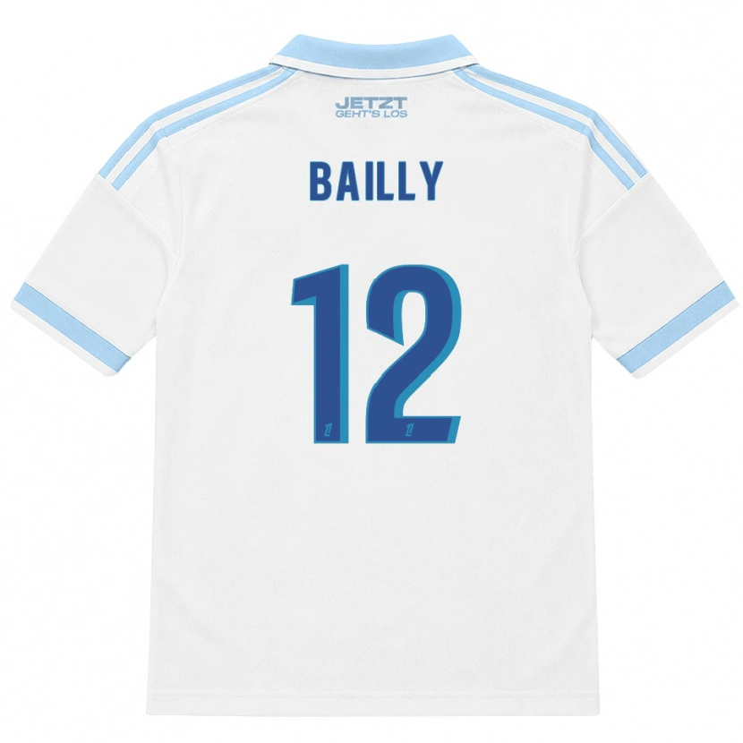 Danxen Homem Camisola Melvine Bailly #12 Azul Céu Claro Branco Vermelho Alternativa 2026/27 Camisa