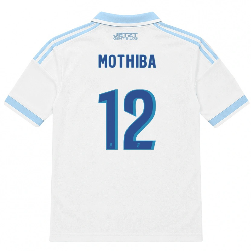 Danxen Homem Camisola Lebo Mothiba #12 Azul Céu Claro Branco Vermelho Alternativa 2026/27 Camisa