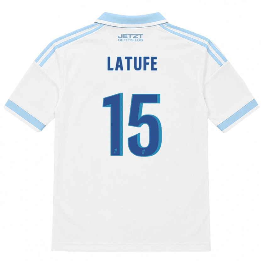 Danxen Homem Camisola Latufe Assoumani #15 Azul Céu Claro Branco Vermelho Alternativa 2026/27 Camisa
