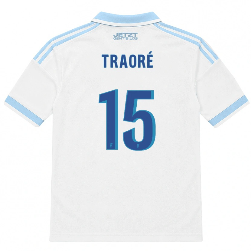 Danxen Homem Camisola Erwan Traoré #15 Azul Céu Claro Branco Vermelho Alternativa 2026/27 Camisa