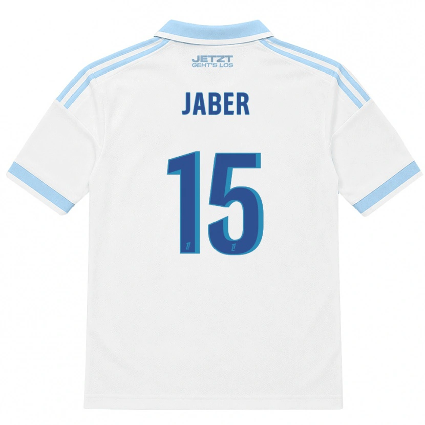 Danxen Homem Camisola Wissem Jaber #15 Azul Céu Claro Branco Vermelho Alternativa 2026/27 Camisa