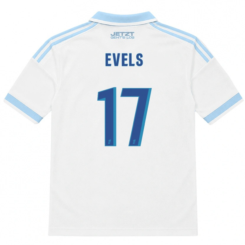 Danxen Homem Camisola Emily Evels #17 Azul Céu Claro Branco Vermelho Alternativa 2026/27 Camisa