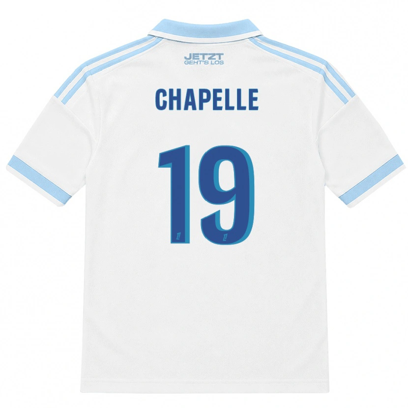 Danxen Homem Camisola Kenza Chapelle #19 Azul Céu Claro Branco Vermelho Alternativa 2026/27 Camisa