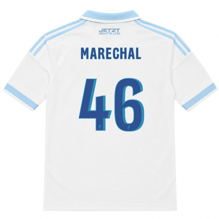 Danxen Homem Camisola Max Maréchal #46 Azul Céu Claro Branco Vermelho Alternativa 2026/27 Camisa