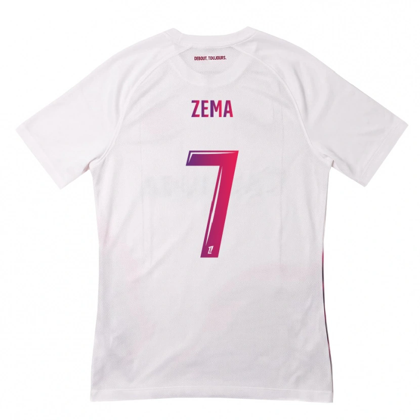 Danxen Homem Camisola Darris Zema #7 Branco Rosa Roxo Alternativa 2026/27 Camisa