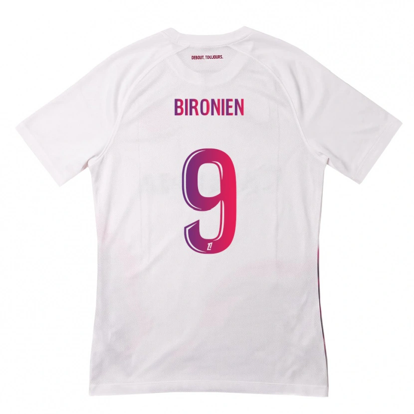 Danxen Homem Camisola Mymithye Bironien #9 Branco Rosa Roxo Alternativa 2026/27 Camisa