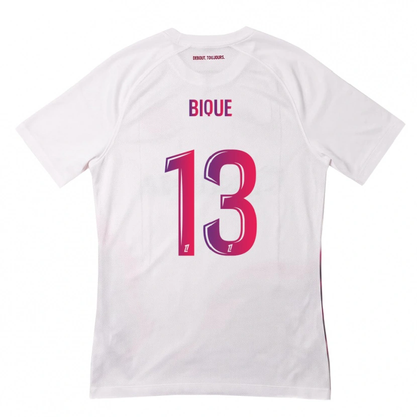 Danxen Homem Camisola Darren Bique #13 Branco Rosa Roxo Alternativa 2026/27 Camisa