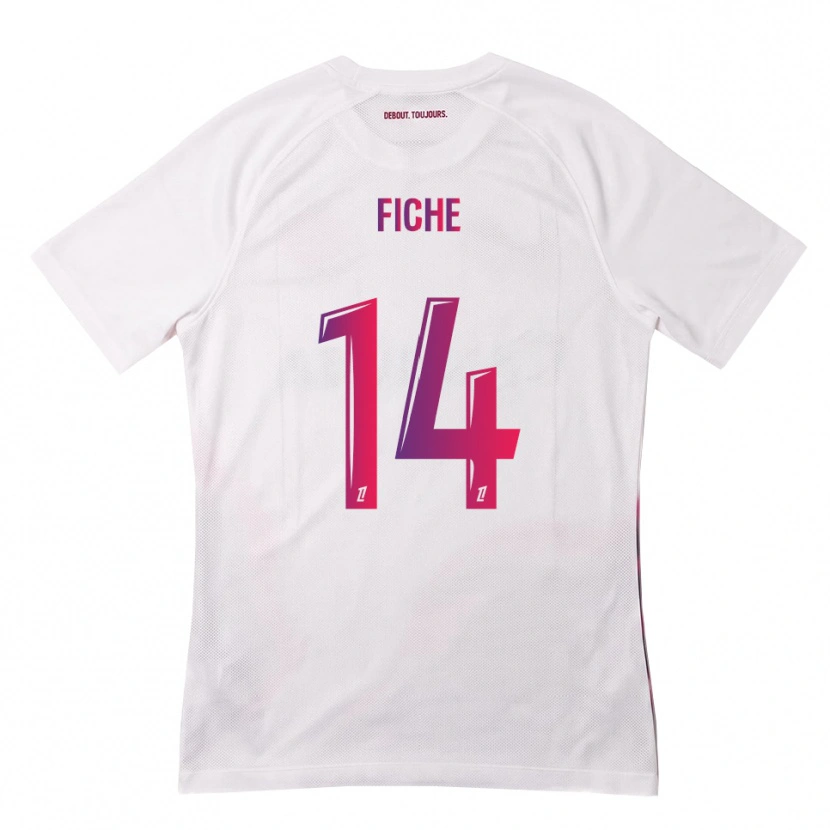 Danxen Homem Camisola Anis Fiche #14 Branco Rosa Roxo Alternativa 2026/27 Camisa