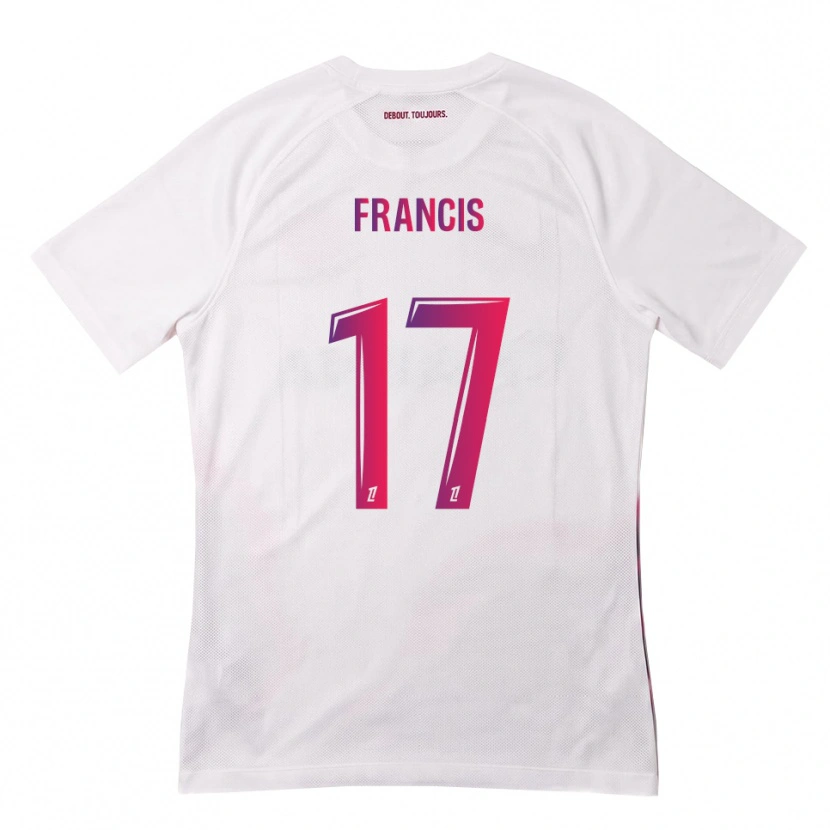 Danxen Homem Camisola Abu Francis #17 Branco Rosa Roxo Alternativa 2026/27 Camisa