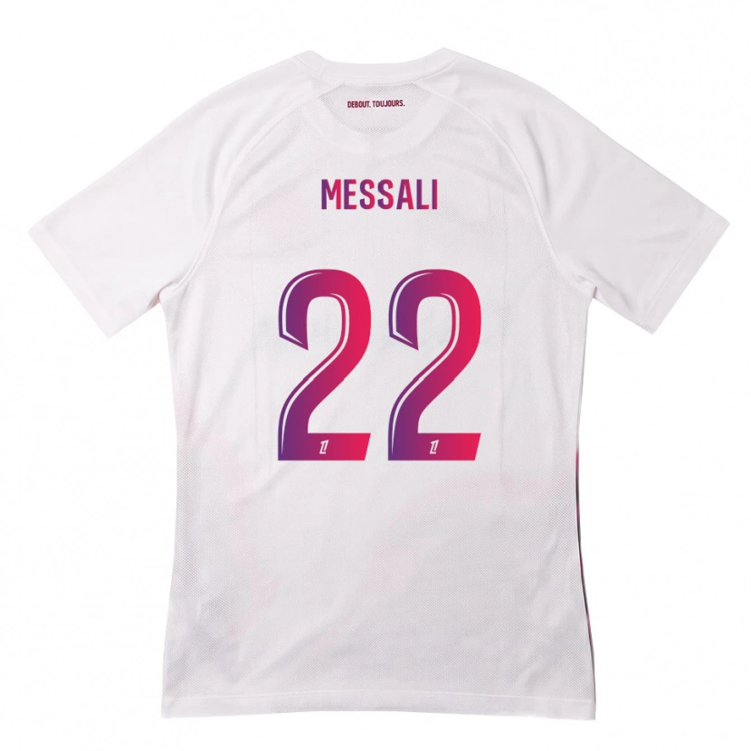 Danxen Homem Camisola Rafik Messali #22 Branco Rosa Roxo Alternativa 2026/27 Camisa
