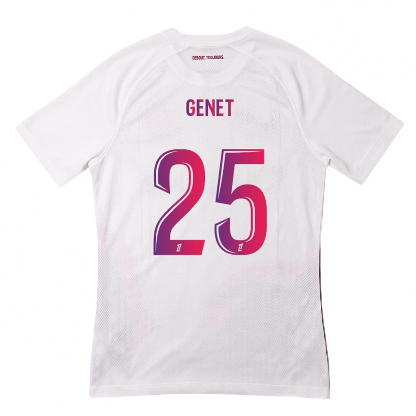 Danxen Homem Camisola Marine Genet #25 Branco Rosa Roxo Alternativa 2026/27 Camisa