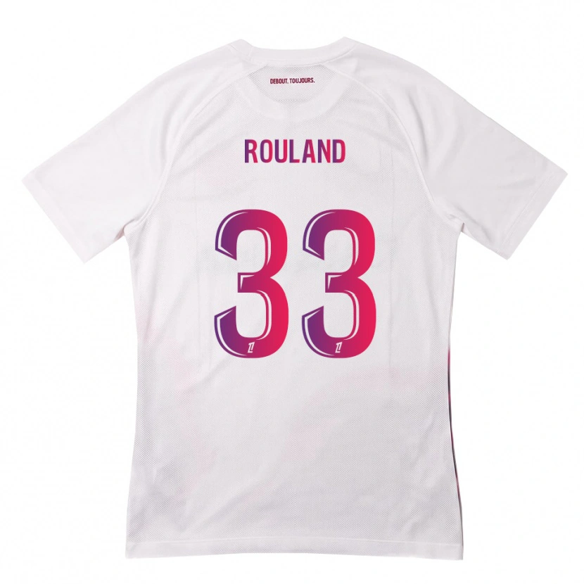 Danxen Homem Camisola Prune Rouland #33 Branco Rosa Roxo Alternativa 2026/27 Camisa