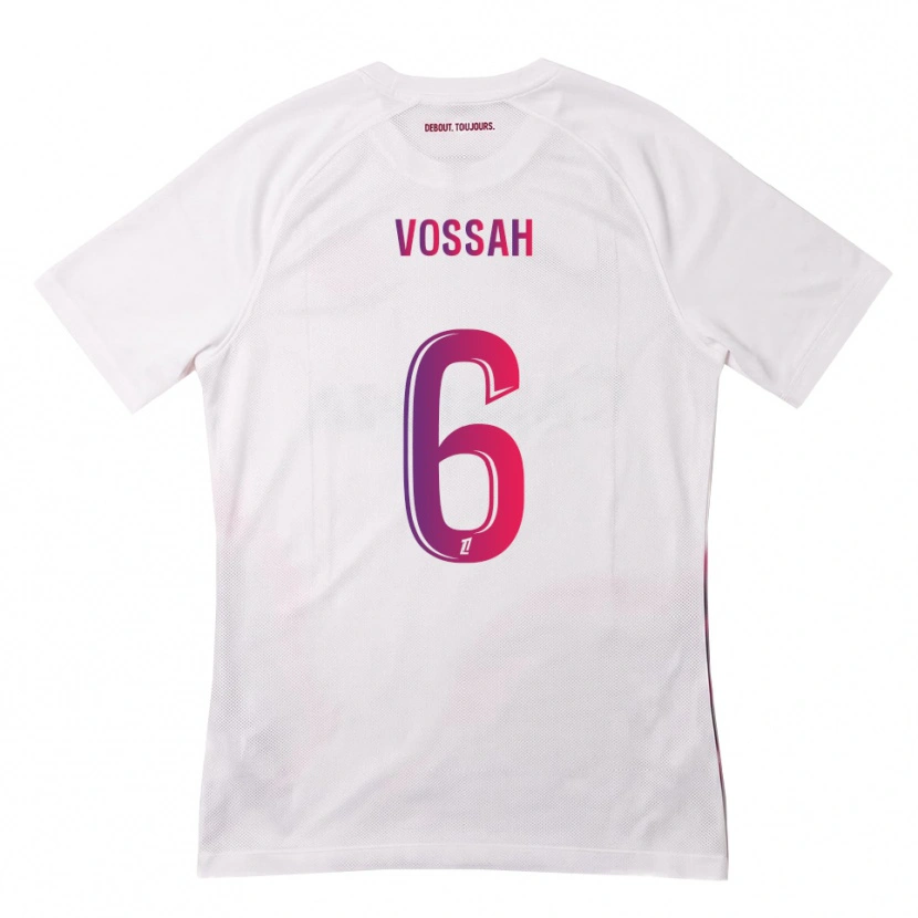 Danxen Homem Camisola Alexis Vossah #6 Branco Rosa Roxo Alternativa 2026/27 Camisa