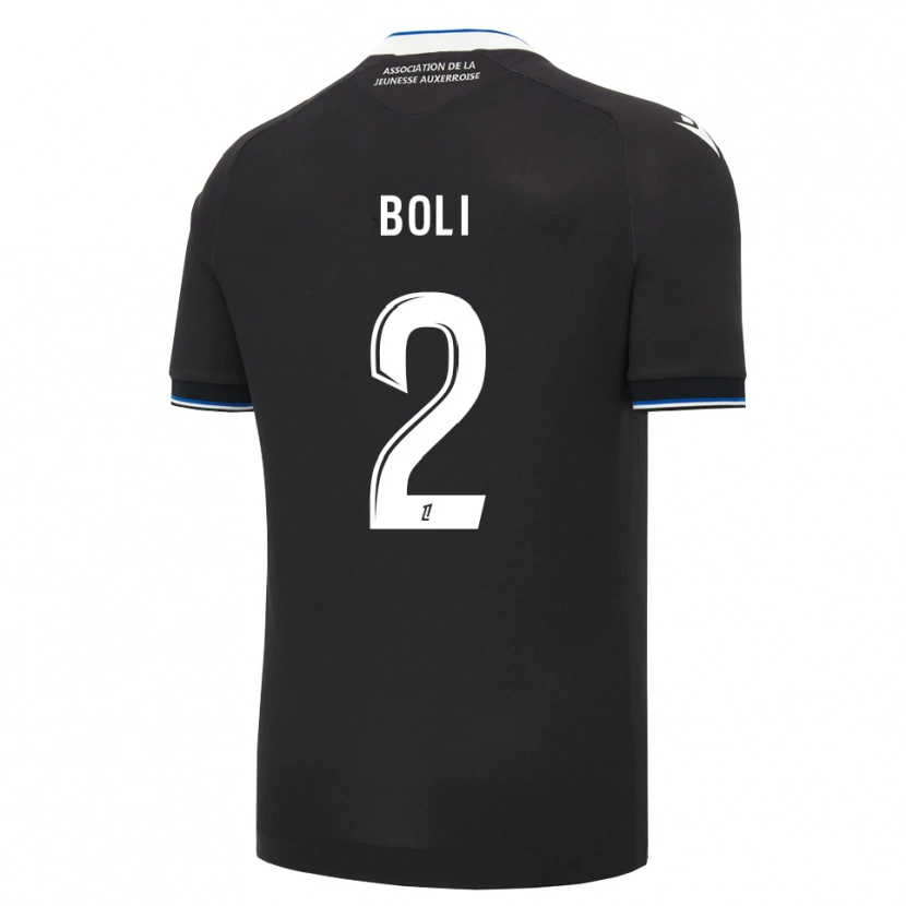 Danxen Homem Camisola Franck Boli #2 Preto Azul Branco Alternativa 2026/27 Camisa