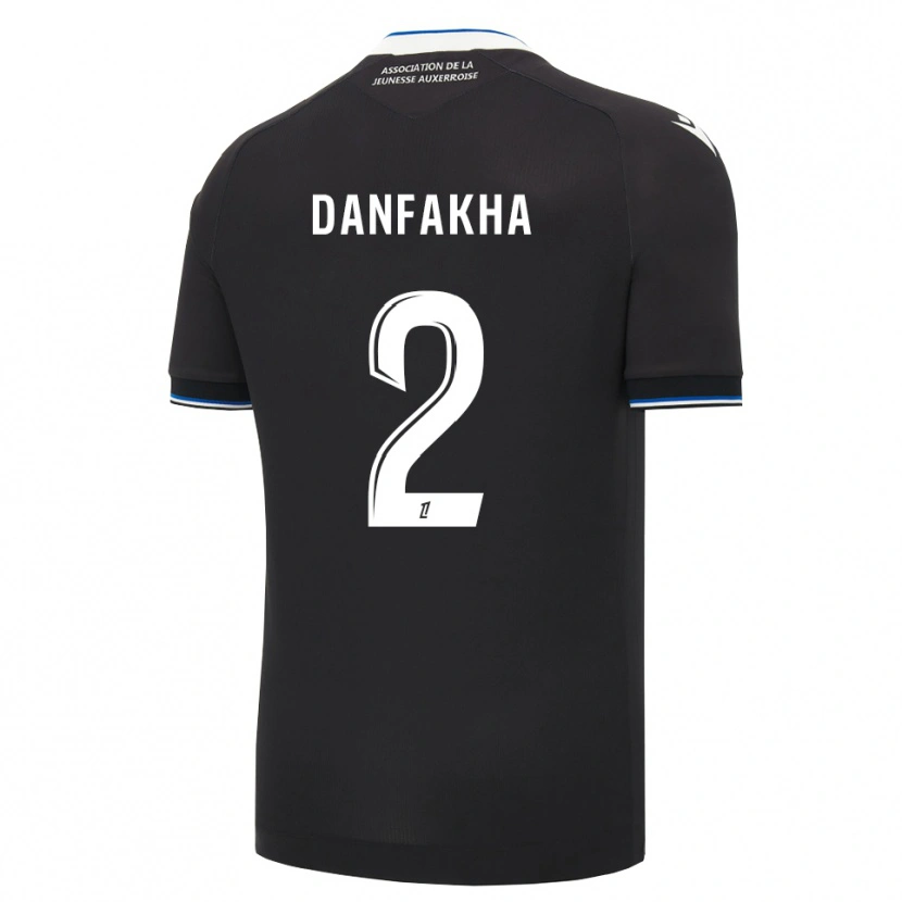 Danxen Homem Camisola Salimou Danfakha #2 Preto Azul Branco Alternativa 2026/27 Camisa