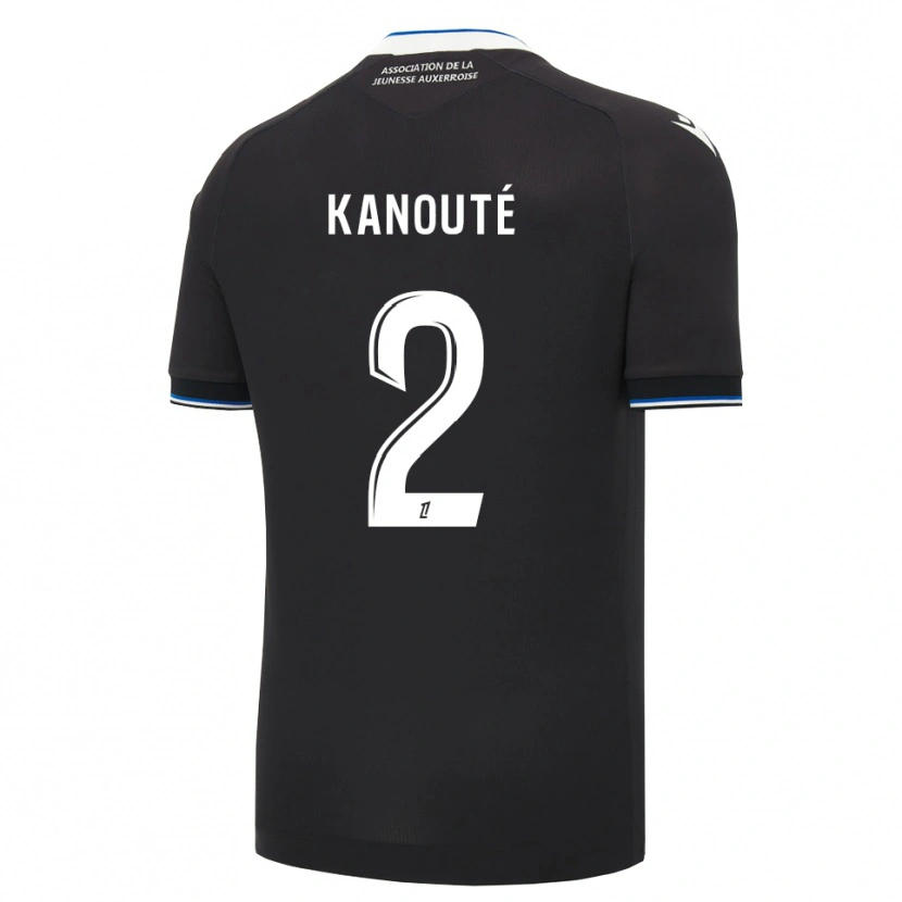 Danxen Homem Camisola Ibrahima Kanouté #2 Preto Azul Branco Alternativa 2026/27 Camisa