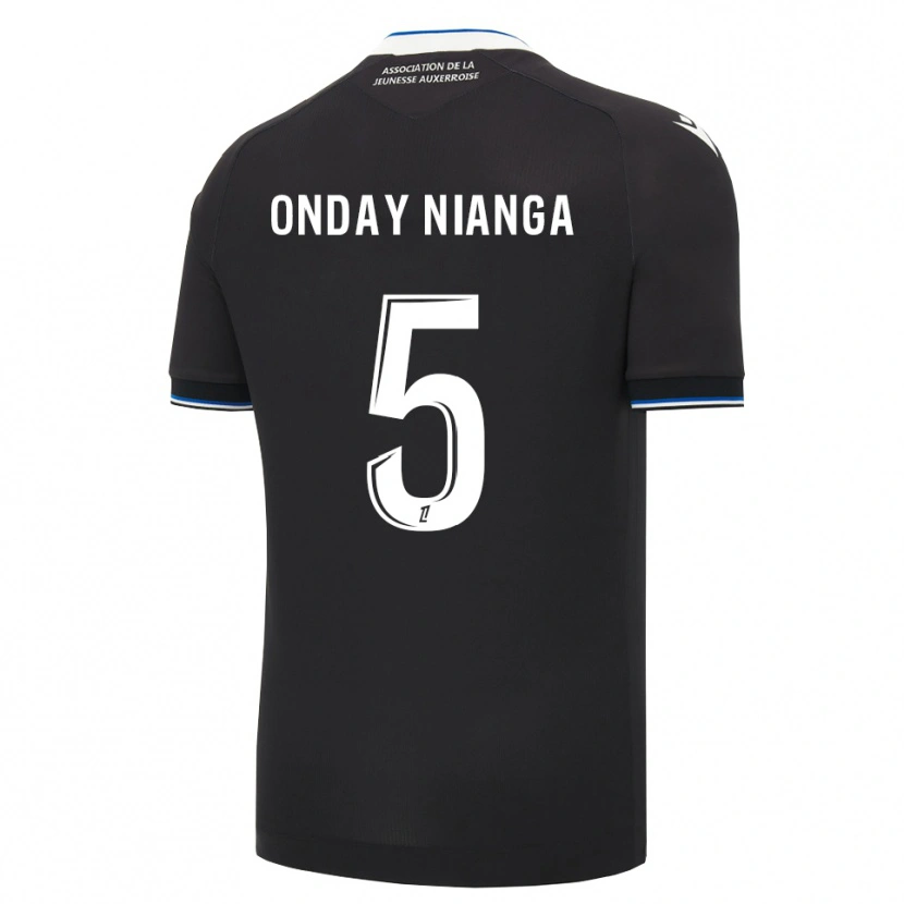 Danxen Homem Camisola Ata-Yis Onday Nianga #5 Preto Azul Branco Alternativa 2026/27 Camisa