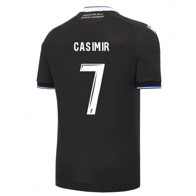 Danxen Homem Camisola Josué Casimir #7 Preto Azul Branco Alternativa 2026/27 Camisa