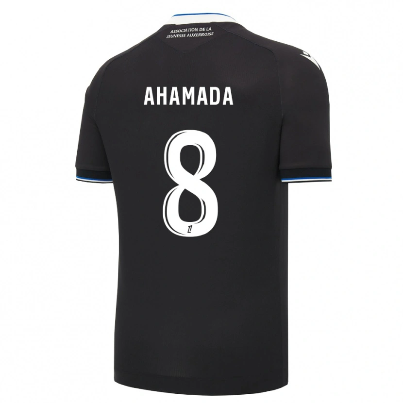 Danxen Homem Camisola Naouirou Ahamada #8 Preto Azul Branco Alternativa 2026/27 Camisa