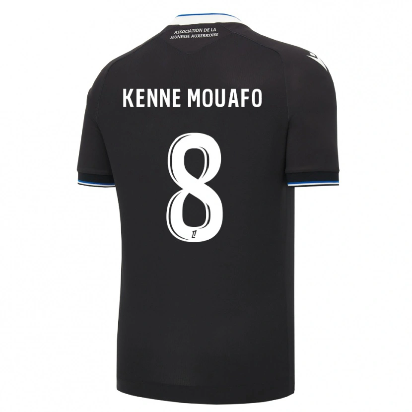 Danxen Homem Camisola Kilyan Kenne Mouafo #8 Preto Azul Branco Alternativa 2026/27 Camisa