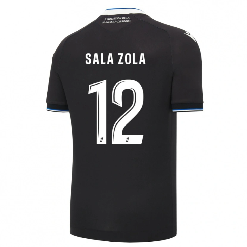 Danxen Homem Camisola Benaja Sala Zola #12 Preto Azul Branco Alternativa 2026/27 Camisa