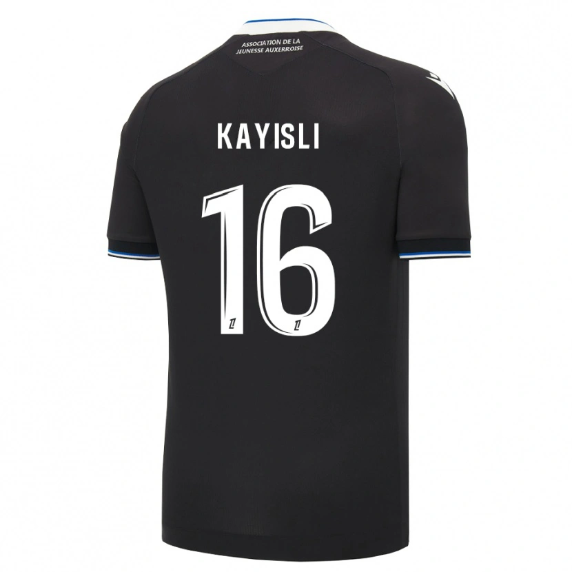 Danxen Homem Camisola Mehmet Kayisli #16 Preto Azul Branco Alternativa 2026/27 Camisa
