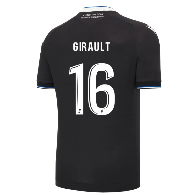 Danxen Homem Camisola Arthur Girault #16 Preto Azul Branco Alternativa 2026/27 Camisa